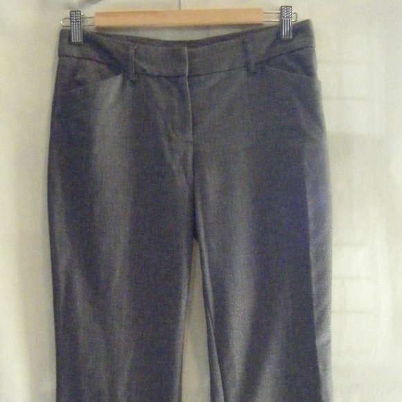 Black and White Express Editor Trouser Slacks with Pockets Ladies Size 0 - Picture 3 of 9